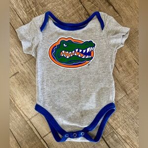 Gen2 Florida Gators Baby Onesie – Gray | Size 3-6 Months
